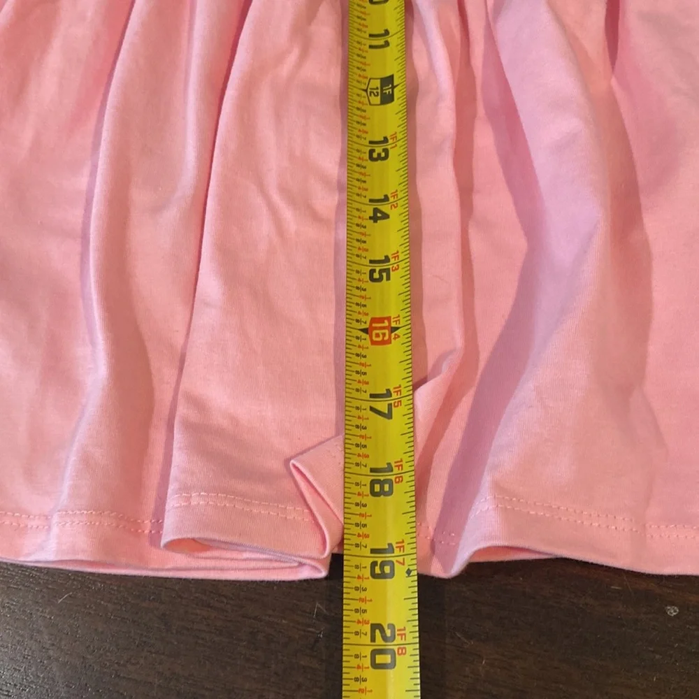 CB Boutique Girls Sz. 6/7 -2pc set Christmas Tree Pink Plaid